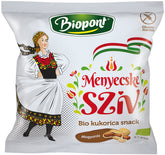 Maïschips met geroosterde pinda's, glutenvrij bio 45 g - BIOPONT